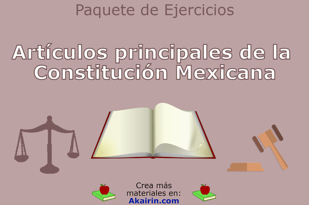 Constitución Mexicana Paq